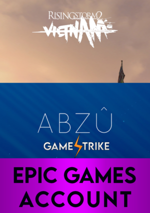 ABZU + Rising Storm 2: Vietnam Epic Games Account