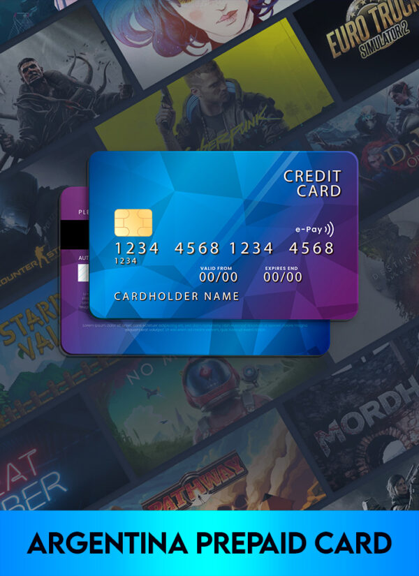 Argentina Prepaid Card for Steam Region Change