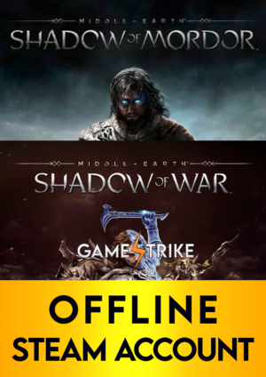 Middle-earth: Shadow of Mordor & Shadow of War OFFLINE Steam Account