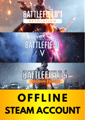 Battlefield V Definitive Edition OFFLINE Steam Account