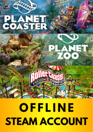 Planet Coaster OFFLINE Steam Account