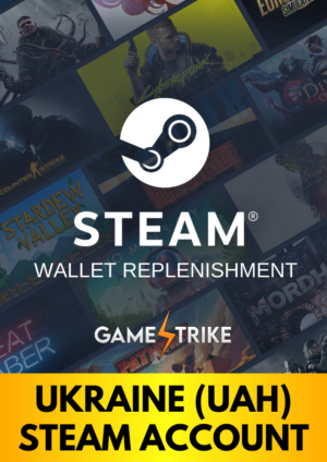 Ukraine UAH Steam Wallet Replenishment