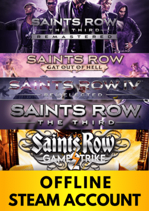 Saints Row Collection OFFLINE Steam Account